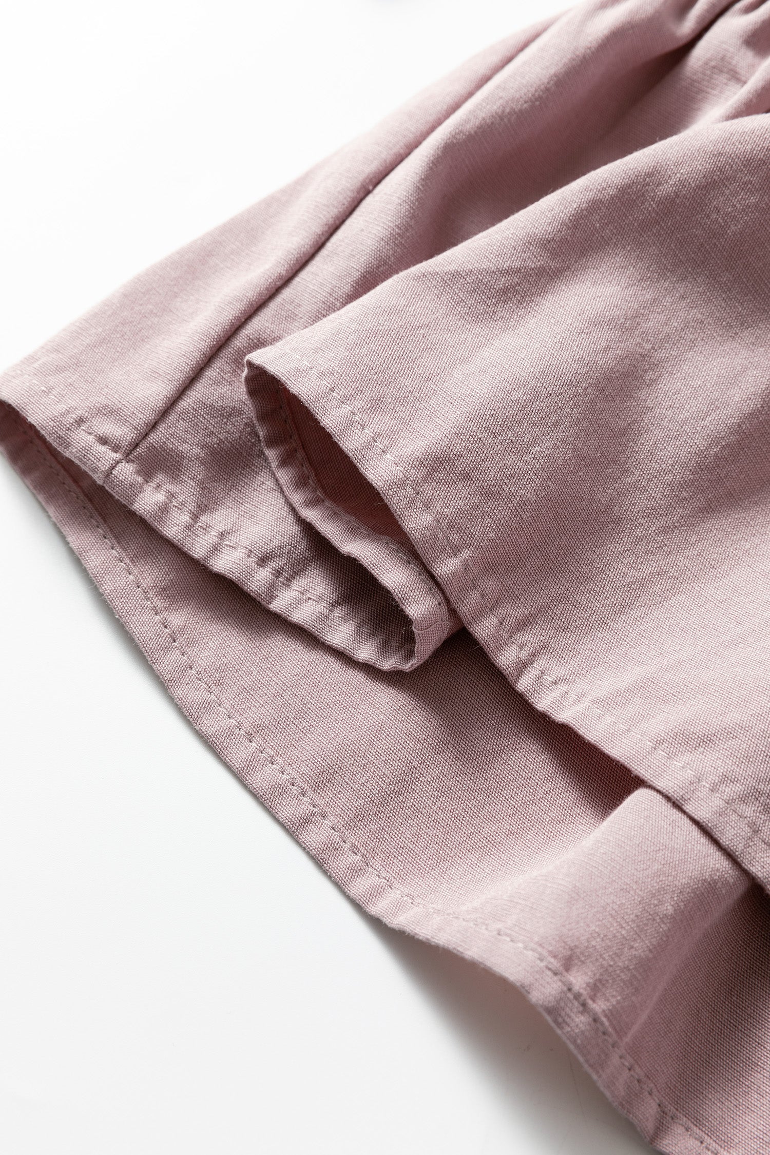 Woman Ainsley Slit Ruffled Loose Blouse