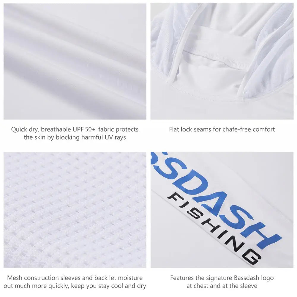 Bassdash Men’s Hooded Fishing Shirts