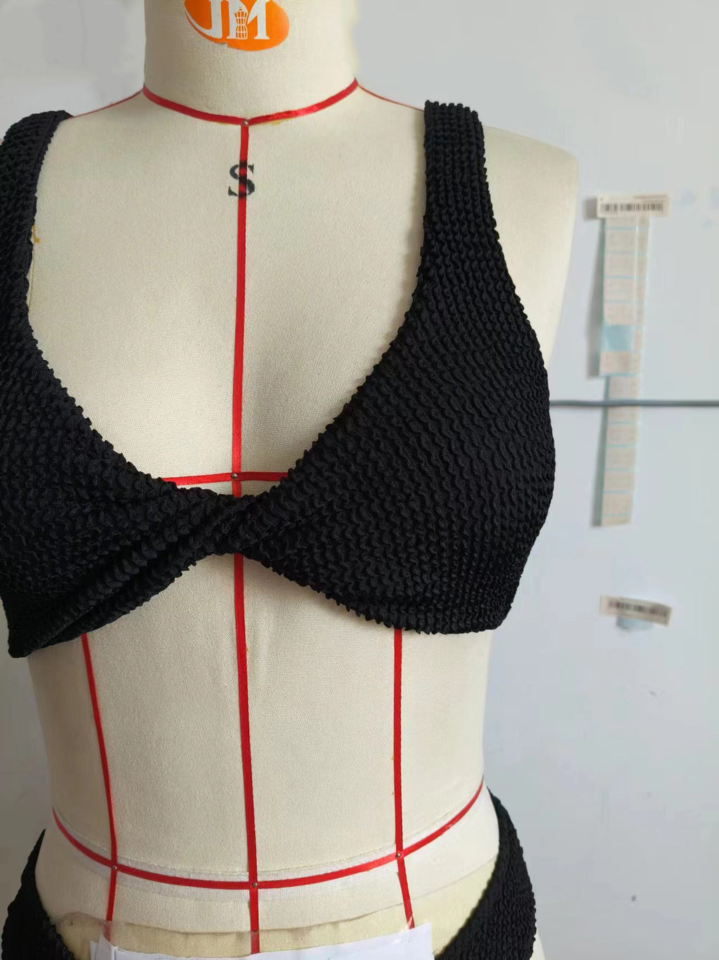 European and American swimsuit women's cross-border bikini swimsuit sexy solid color strap three-point split swimsuit women's in stock wholesale