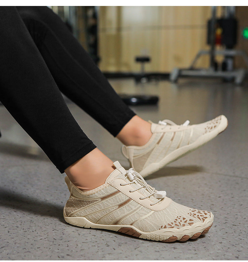 Comprehensive training non-slip yoga squat treadmill shoes fitness shoes silent rope skipping shoes men and women indoor sneaker