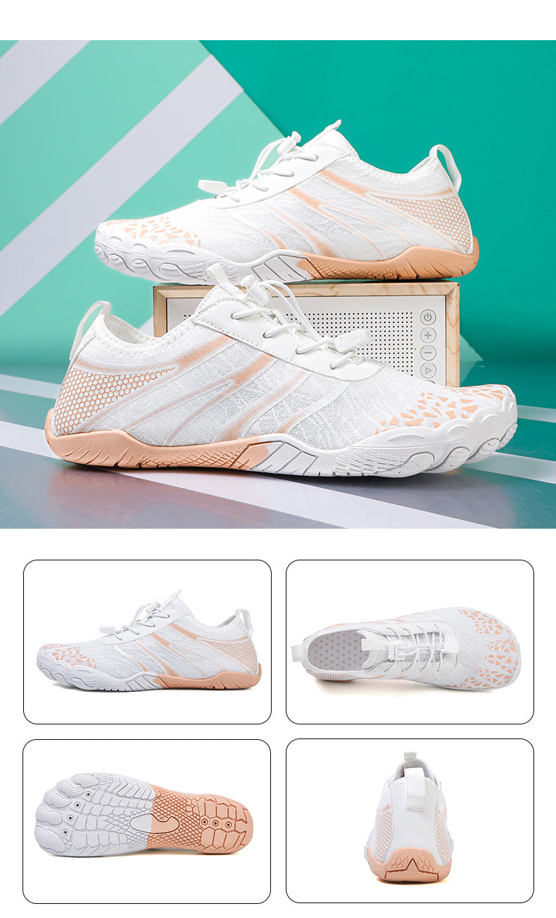 Comprehensive training non-slip yoga squat treadmill shoes fitness shoes silent rope skipping shoes men and women indoor sneaker