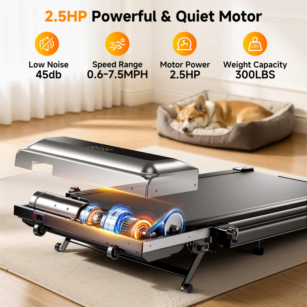 Toputure TP6 Treadmill with Adjustable Handles